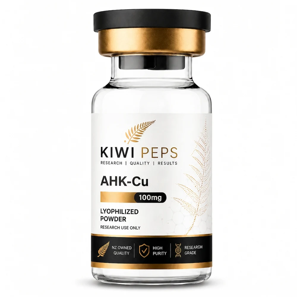 AHK-Cu 100mg lyophilised research vial — Kiwi Peps NZ