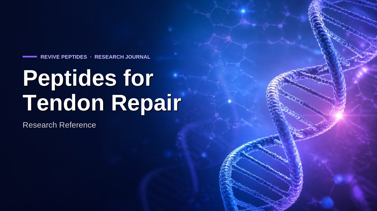 Peptides for Tendon Repair: Research Reference (New Zealand)