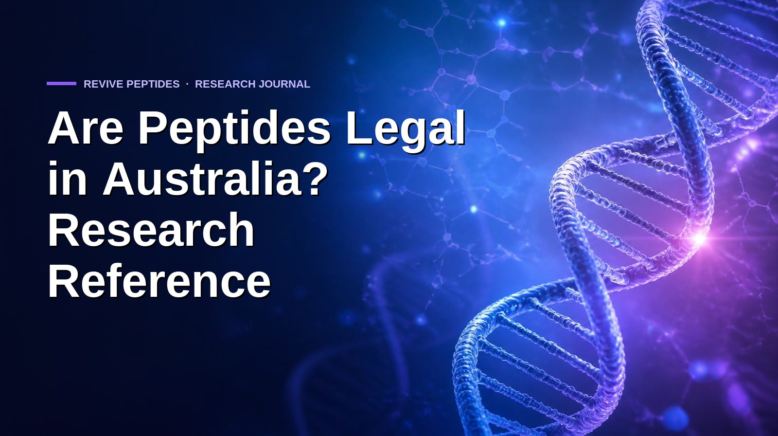 Are Peptides Legal in New Zealand? Full Research Reference