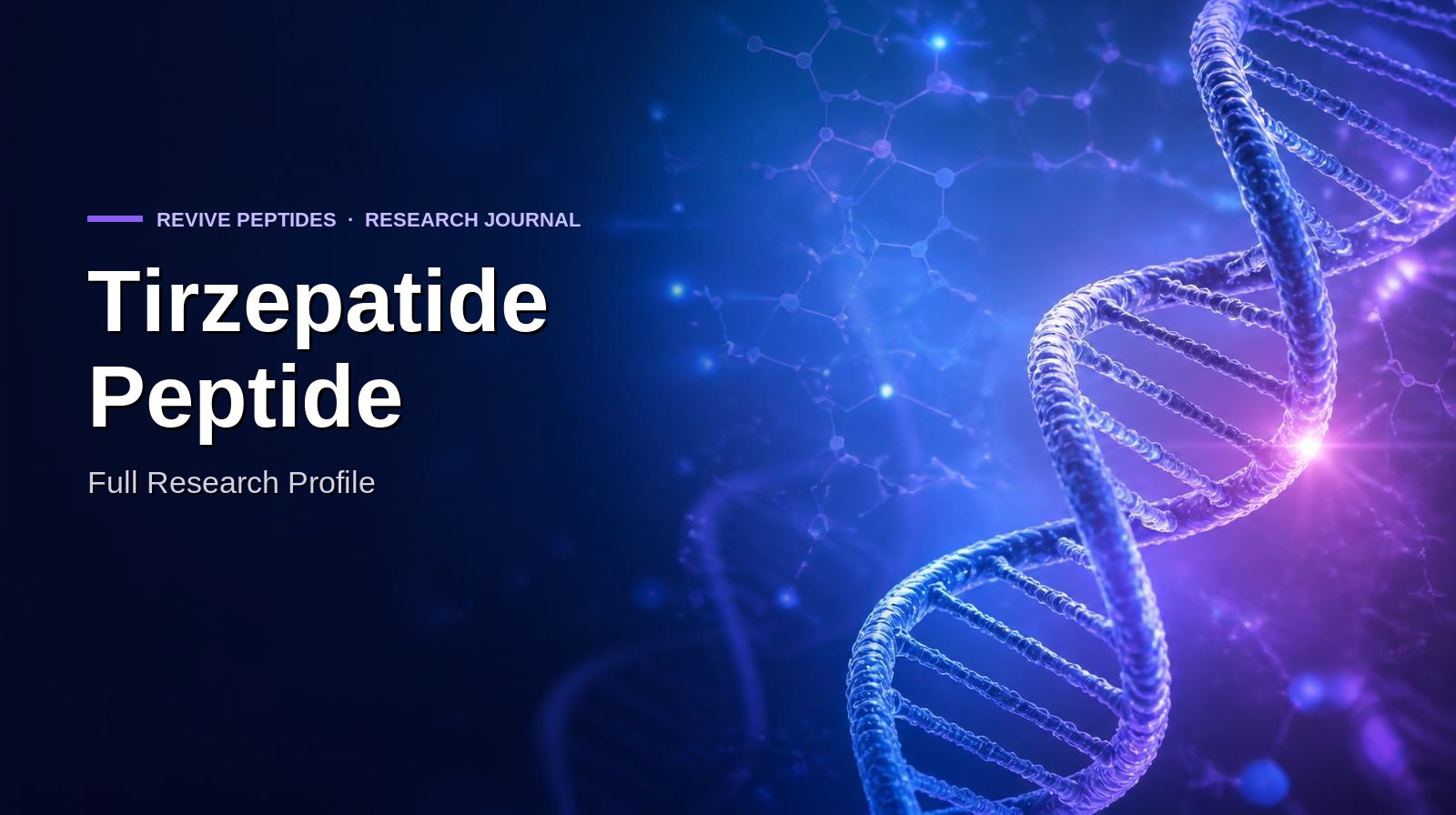 Tirzepatide Peptide: In-Vitro Research Profile (NZ Reference)